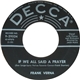 Frank Verna - If We All Said A Prayer